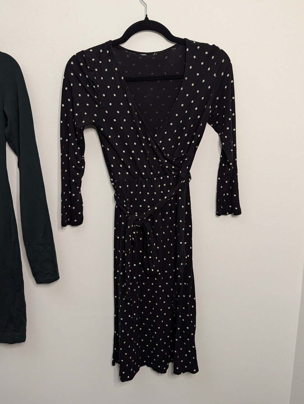 H&M Long Sleeve Wrap Dress Size XS